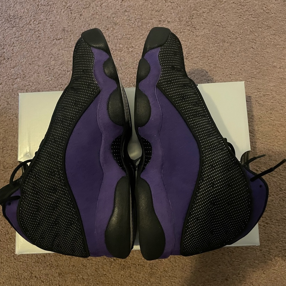 Jordan brand court purple 13’s